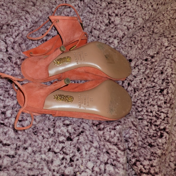 Peach Sexy thing pumps in size 8 - Picture 4 of 8